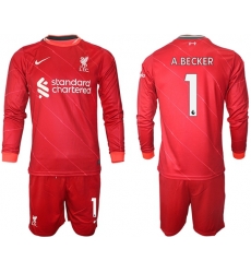 Men Liverpool Long Sleeve Soccer Jerseys 548 Men Liverpool Long Sleeve Soccer Jerseys 548