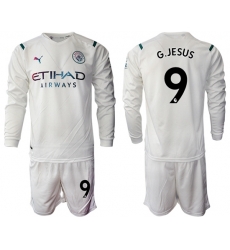 Men Manchester City Long Sleeve Soccer Jerseys 530 Men Manchester City Long Sleeve Soccer Jerseys 530