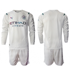 Men Manchester City Long Sleeve Soccer Jerseys 537 Men Manchester City Long Sleeve Soccer Jerseys 537