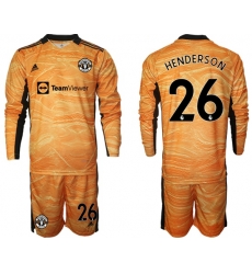 Men Manchester United Long Sleeve Soccer Jerseys 506 Men Manchester United Long Sleeve Soccer Jerseys 506