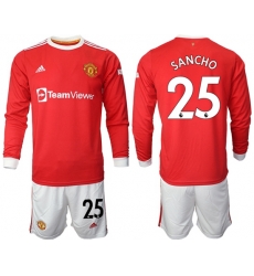 Men Manchester United Long Sleeve Soccer Jerseys 511 Men Manchester United Long Sleeve Soccer Jerseys 511