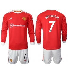 Men Manchester United Long Sleeve Soccer Jerseys 520 Men Manchester United Long Sleeve Soccer Jerseys 520