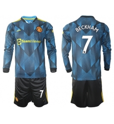 Men Manchester United Long Sleeve Soccer Jerseys 554 Men Manchester United Long Sleeve Soccer Jerseys 554