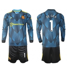 Men Manchester United Long Sleeve Soccer Jerseys 557 Men Manchester United Long Sleeve Soccer Jerseys 557