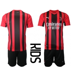 Kids AC Milan Soccer Jerseys 022 Kids AC Milan Soccer Jerseys 022