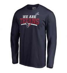 Houston Texans Men Long T Shirt 008 Houston Texans Men Long T Shirt 008