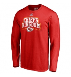 Kansas City Chiefs Men Long T Shirt 008 Kansas City Chiefs Men Long T Shirt 008