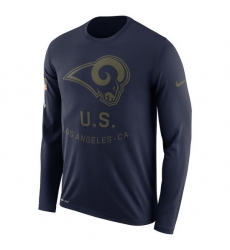 Los Angeles Rams Men Long T Shirt 006 Los Angeles Rams Men Long T Shirt 006