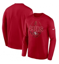 San Francisco 49ers Men Long T Shirt 004 San Francisco 49ers Men Long T Shirt 004