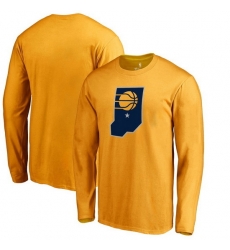 Indiana Pacers Men Long T Shirt 005 Indiana Pacers Men Long T Shirt 005