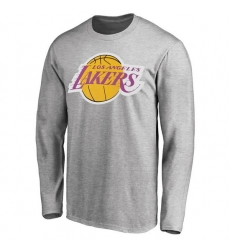 Los Angeles Lakers Men Long T Shirt 005 Los Angeles Lakers Men Long T Shirt 005