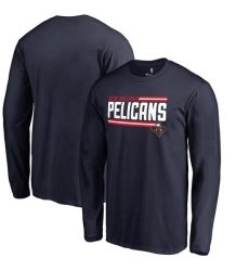 New Orleans Pelicans Men Long T Shirt 001 New Orleans Pelicans Men Long T Shirt 001