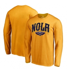 New Orleans Pelicans Men Long T Shirt 007 New Orleans Pelicans Men Long T Shirt 007