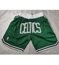 Boston Celtics Basketball Shorts 009 Boston Celtics Basketball Shorts 009