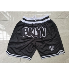 Brooklyn Nets Basketball Shorts 015 Brooklyn Nets Basketball Shorts 015