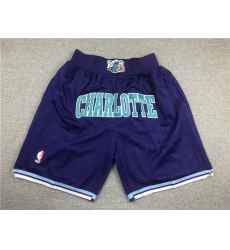 Charlotte Hornets Basketball Shorts 003 Charlotte Hornets Basketball Shorts 003