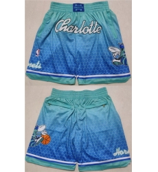 Charlotte Hornets Basketball Shorts 007 Charlotte Hornets Basketball Shorts 007