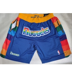 Denver Nuggets Basketball Shorts 008 Denver Nuggets Basketball Shorts 008