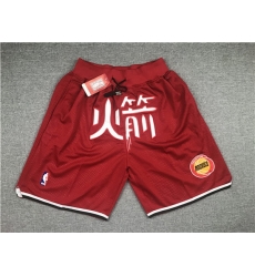 Houston Rockets Basketball Shorts 012 Houston Rockets Basketball Shorts 012