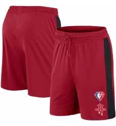Men Houston Rockets Red Shorts Men Houston Rockets Red Shorts