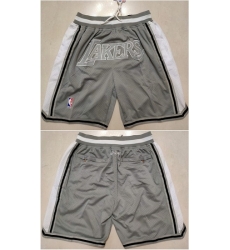 Los Angeles Lakers Basketball Shorts 032 Los Angeles Lakers Basketball Shorts 032