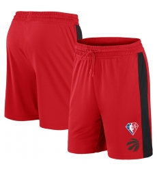 Men Toronto Raptors Red Shorts 001 Men Toronto Raptors Red Shorts 001