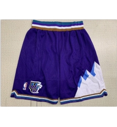 Utah Jazz Jerseys Basketball Shorts 002 Utah Jazz Jerseys Basketball Shorts 002