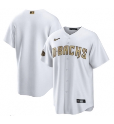 Men Arizona Diamondbacks Blank 2022 All Star White Cool Base Stitched Baseball Jersey Men Arizona Diamondbacks Blank 2022 All Star White Cool Base Stitched Baseball Jersey