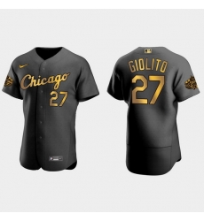Men Chicago White Sox Lucas Giolito 2022 Mlb All Star Game Authentic Black Men Jersey Men Chicago White Sox Lucas Giolito 2022 Mlb All Star Game Authentic Black Men Jersey