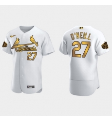 Men St.Louis Cardinals Tyler O'Neill 2022 Mlb All Star Game White Gold Men Jersey Men St.Louis Cardinals Tyler O'Neill 2022 Mlb All Star Game White Gold Men Jersey