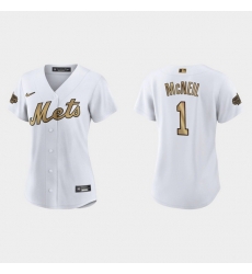 Women New York Mets Jeff Mcneil 2022 Mlb All Star Game Replica White Jersey Women New York Mets Jeff Mcneil 2022 Mlb All Star Game Replica White Jersey