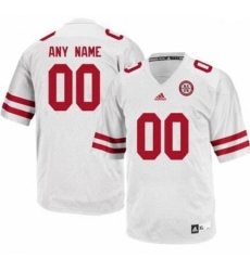 Men Women Youth Adidas Nebraska Cornhuskers White Customized Jersey Men Women Youth Adidas Nebraska Cornhuskers White Customized Jersey