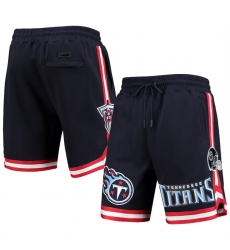 Men Tennessee Titans Navy Shorts Men Tennessee Titans Navy Shorts