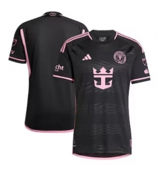 Men's Inter Miami CF adidas Black 2024 La Noche Authentic Jersey Men's Inter Miami CF adidas Black 2024 La Noche Authentic Jersey