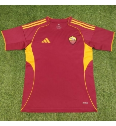 Men Women Youth Roma Soccer Red Jersey