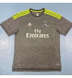 Real Madrid Gray Soccer Jersey Real Madrid Gray Soccer Jersey