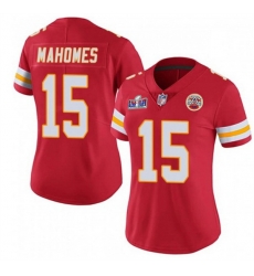 Women Kansas City Chiefs 15 Patrick Mahomes Red Vapor Untouchable Limited Stitched Football 2024 Super Bowl LVIII Jersey Women Kansas City Chiefs 15 Patrick Mahomes Red Vapor Untouchable Limited Stitched Football 2024 Super Bowl LVIII Jersey