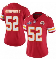 Women Kansas City Chiefs 52 Creed Humphrey Red Vapor Untouchable Limited Stitched Football 2024 Super Bowl LVIII Jersey Women Kansas City Chiefs 52 Creed Humphrey Red Vapor Untouchable Limited Stitched Football 2024 Super Bowl LVIII Jersey