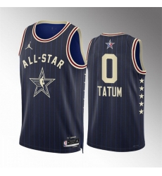 Men 2024 All Star 0 Jayson Tatum Navy Stitched Basketball Jersey Men 2024 All Star 0 Jayson Tatum Navy Stitched Basketball Jersey