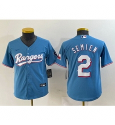 Women MLB Rangers 2 Marcus Semien Blue Nike Cool Base Women Jersey Women MLB Rangers 2 Marcus Semien Blue Nike Cool Base Women Jersey