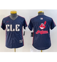 Youth Cleveland Guardians Team Big Logo Navy 2024 City Connect Stitched Baseball Jersey Youth Cleveland Guardians Team Big Logo Navy 2024 City Connect Stitched Baseball Jersey