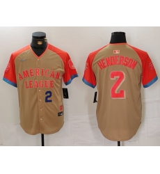 Men American League 2 Gunnar Henderson Cream 2024 All Star Elite Stitched Baseball Jersey 2 Men American League 2 Gunnar Henderson Cream 2024 All Star Elite Stitched Baseball Jersey 2