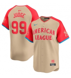 Men American League 99 Aaron Judge Cream 2024 All Star Limited Stitched Jersey Men American League 99 Aaron Judge Cream 2024 All Star Limited Stitched Jersey