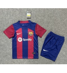 Youth Soccer Jersey Barcelona 23 24 Home Youth Soccer Jersey Barcelona 23 24 Home