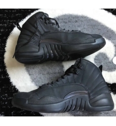 Air Jordan 12 Retro Winterized Triple Black Shoes