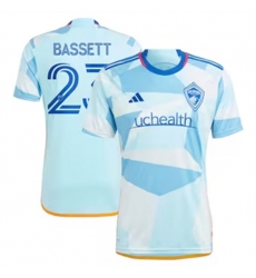 Men Colorado Rapids Colorado Rapidse Bassett 2024 25 Away Replica Light Blue Men Colorado Rapids Colorado Rapidse Bassett 2024 25 Away Replica Light Blue