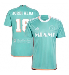 Men Inter Miami CF Jordi Alba 2024 25 Third Replica Aqua Men Inter Miami CF Jordi Alba 2024 25 Third Replica Aqua