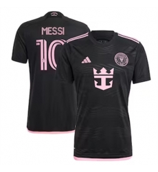 Youth Inter Miami CF Lionel Messi 2024 25 Away Replica Black Youth Inter Miami CF Lionel Messi 2024 25 Away Replica Black