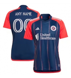Men New England Revolution Custom 2024 25 Home Replica Navy Men New England Revolution Custom 2024 25 Home Replica Navy