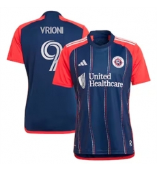 Men New England Revolution Giacomo Vrioni 2024 25 Home Replica Navy Men New England Revolution Giacomo Vrioni 2024 25 Home Replica Navy